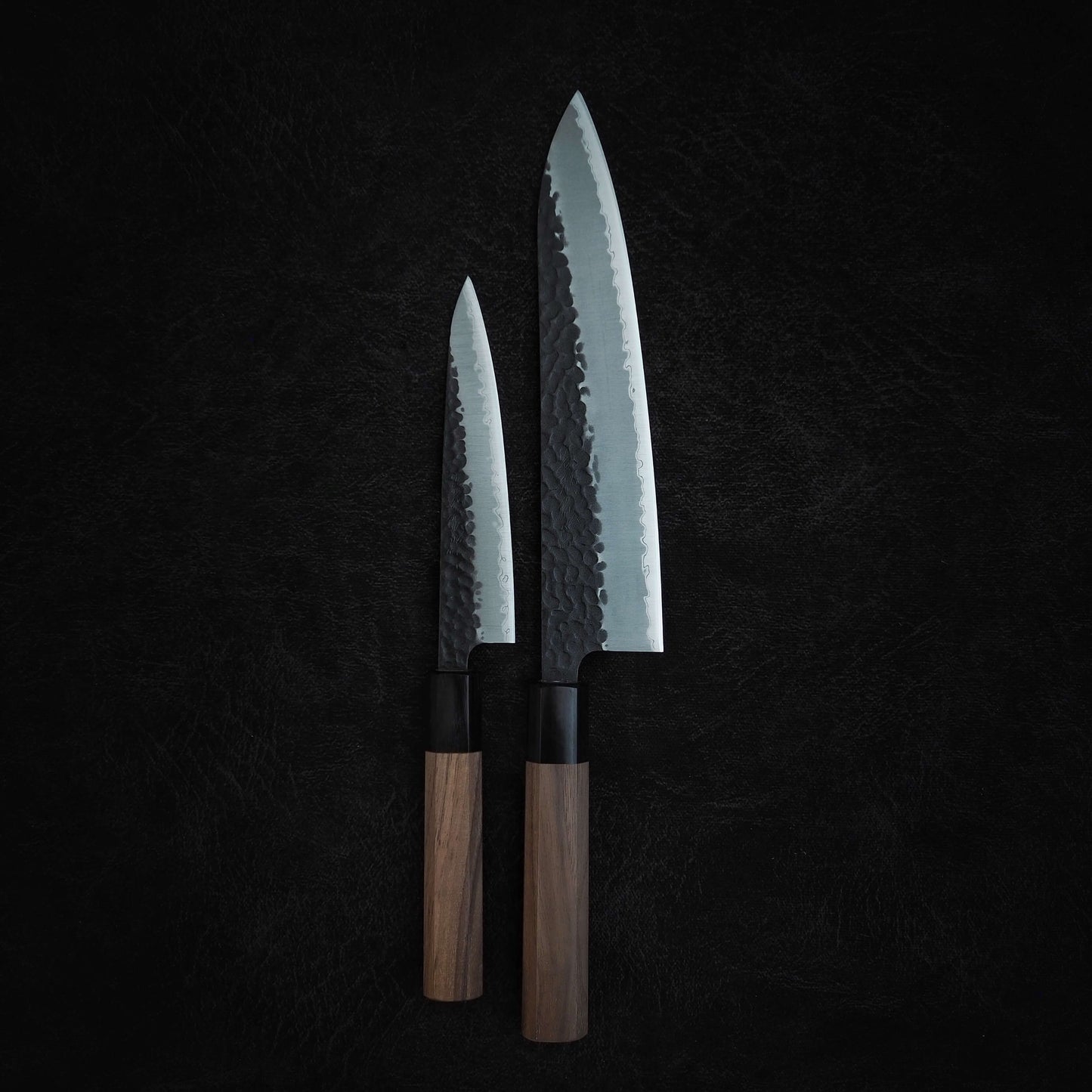 Yoshihiro tsuchime kurouchi AS 135mm petty knife (with saya) - Zahocho Japanese Knives