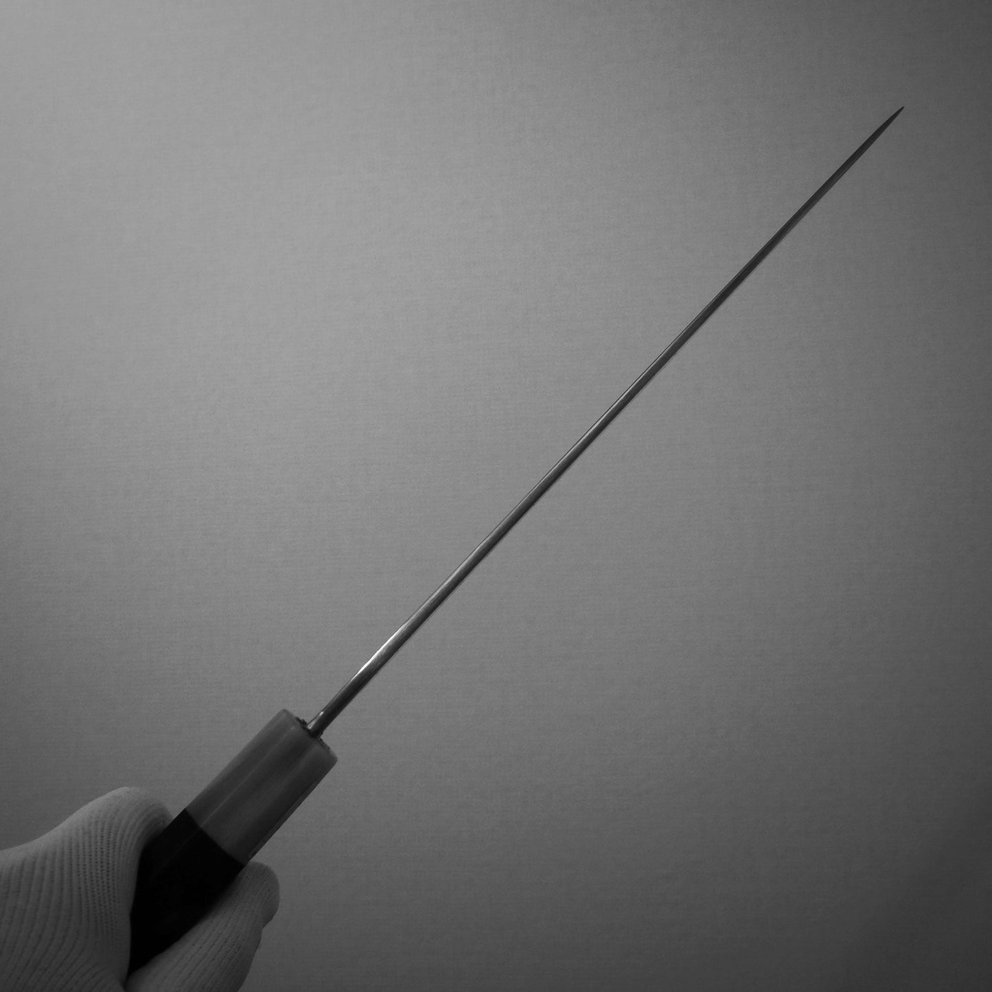 Yoshikazu Ikeda shirogami#3 honyaki (Mt. Fuji) 240mm gyuto - Zahocho Japanese Knives