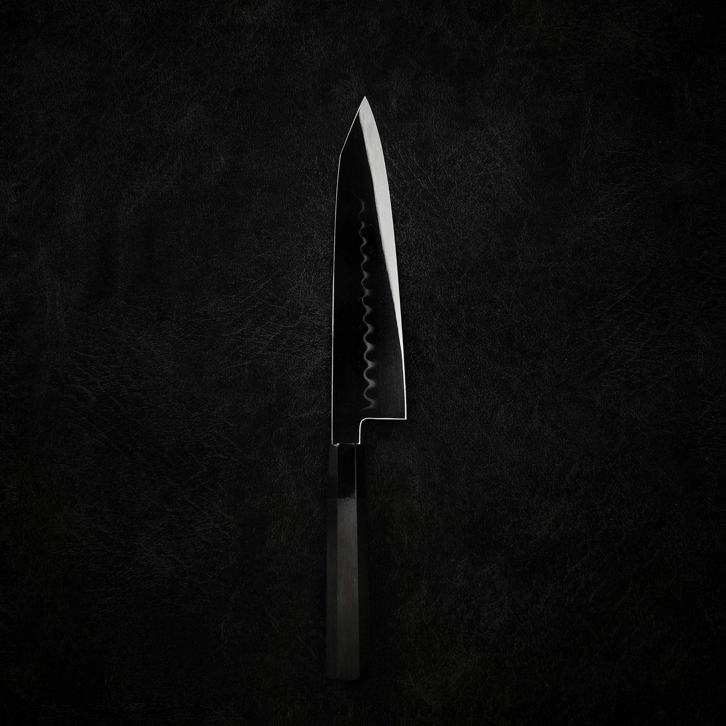 Yoshikazu Ikeda shirogami #1 honyaki kiritsuke gyuto 240mm - Zahocho Japanese Knives