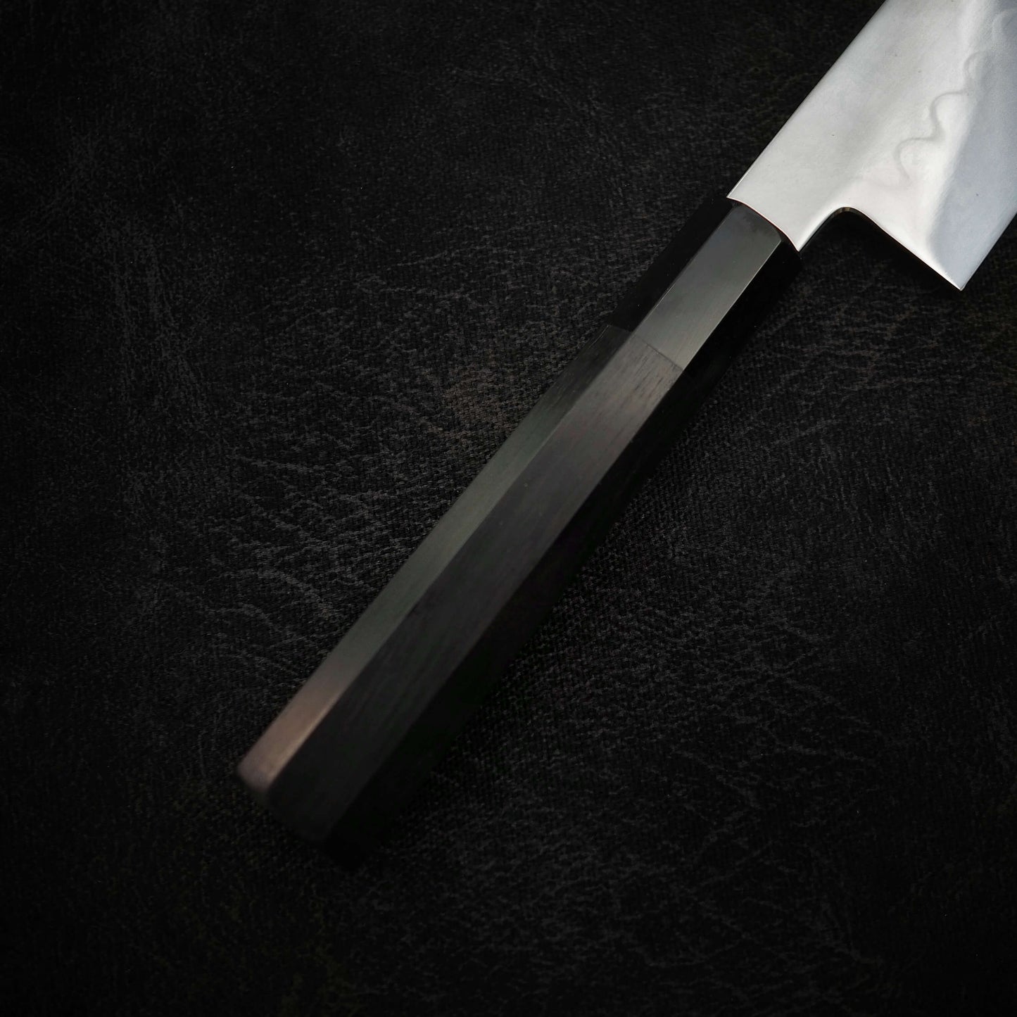Yoshikazu Ikeda shirogami #1 honyaki kiritsuke gyuto 240mm - Zahocho Japanese Knives