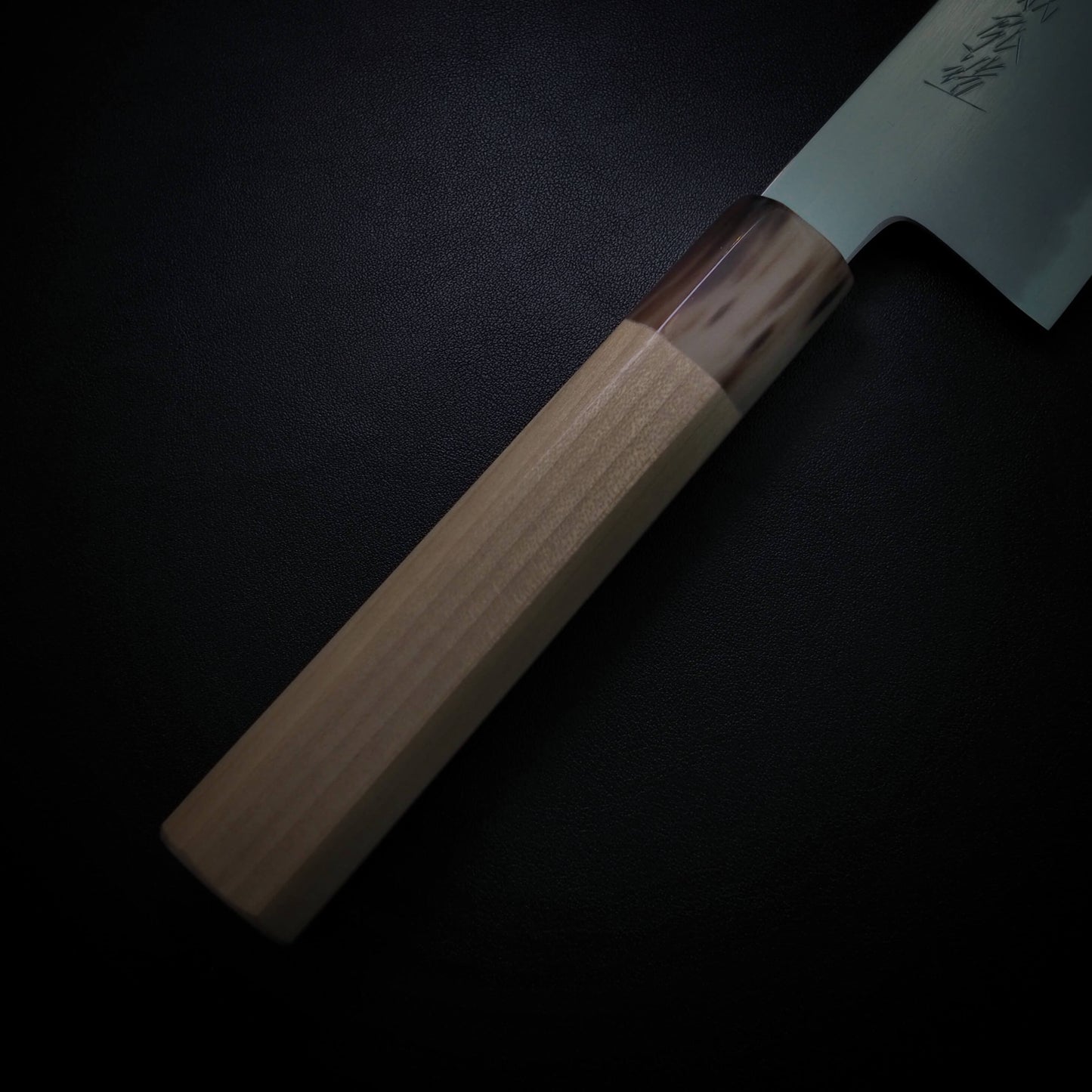 Goh Umanosuke Yoshihiro x Yoshikazu Tanaka shirogami #2 gyuto 240mm - Zahocho Japanese Knives
