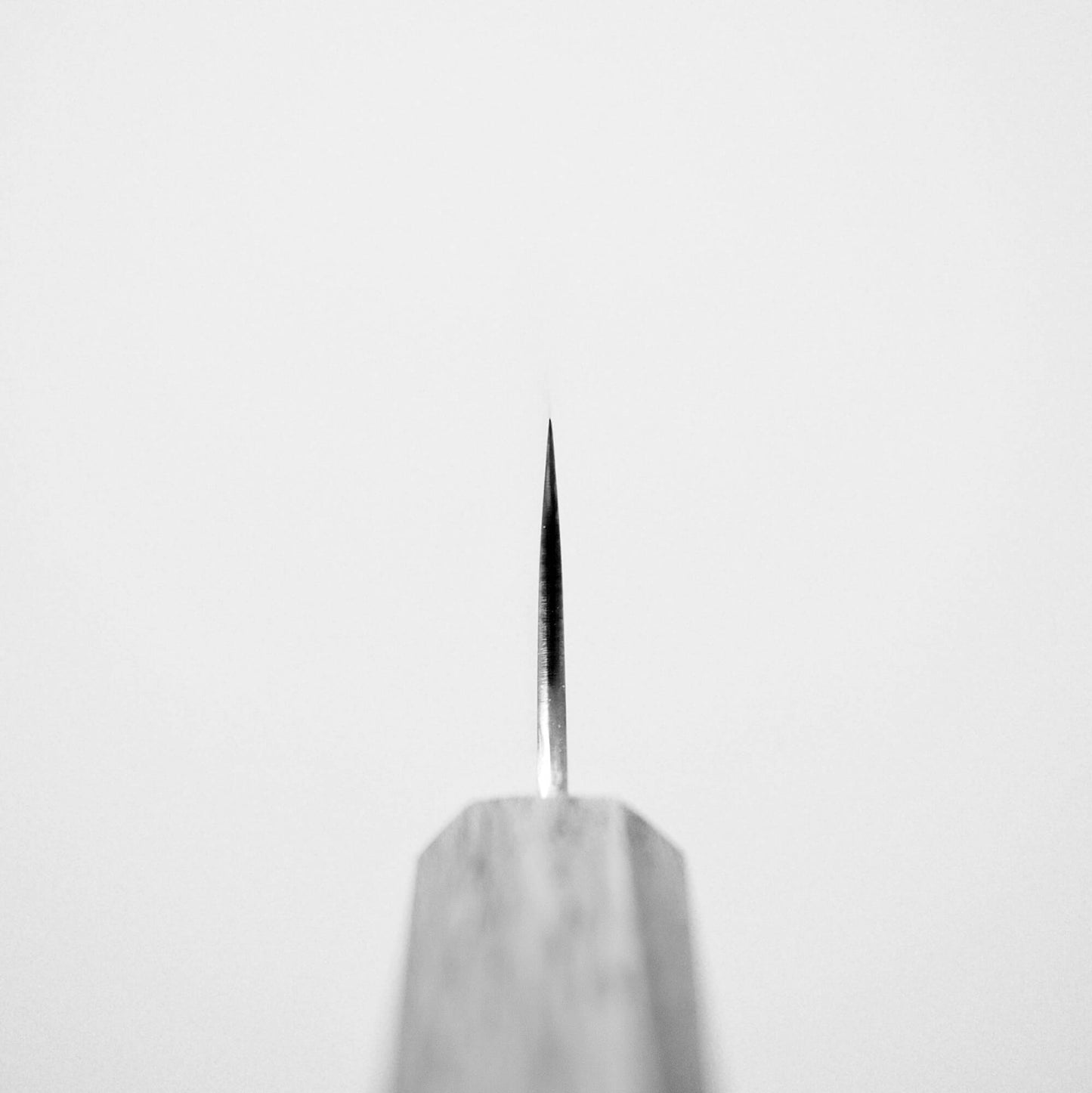Choil shot of Yu Kurosaki HAP40 Gekko petty knife 150mm