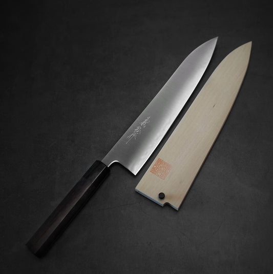 Yoshihiro migaki AS gyuto 240mm (with magnolia saya)