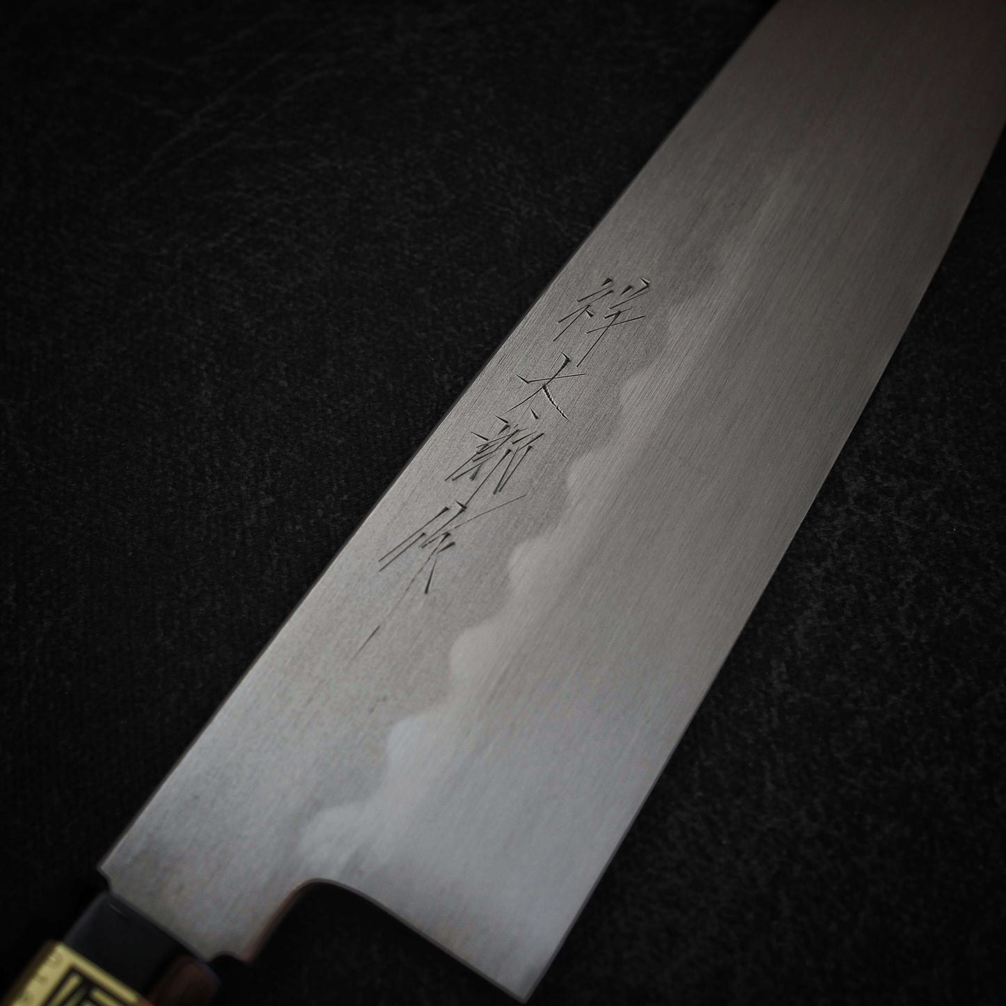 Yoshikazu Ikeda shirogami#3 honyaki 240mm gyuto - Zahocho Japanese Knives