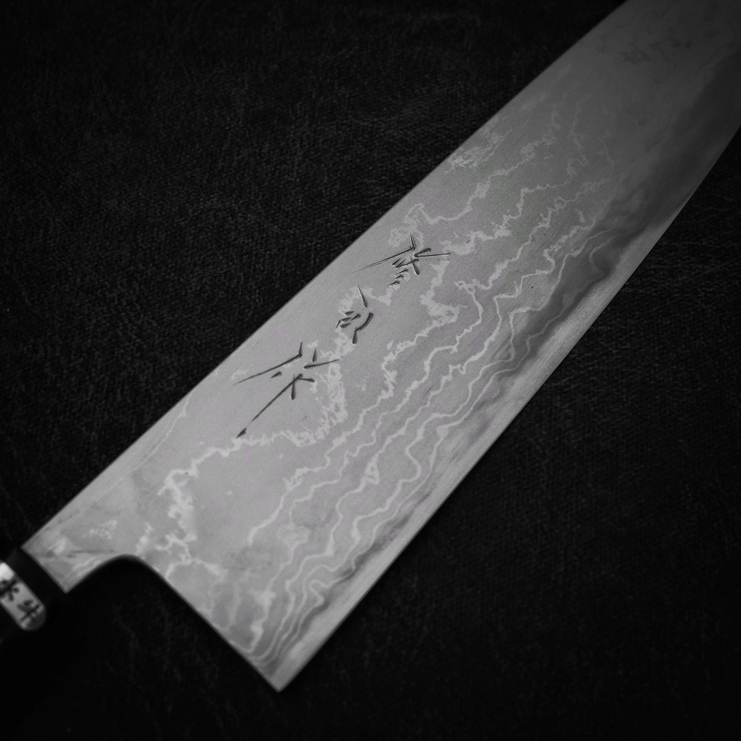 Toyama aogami #2 damascus 270mm gyuto - Zahocho Japanese Knives
