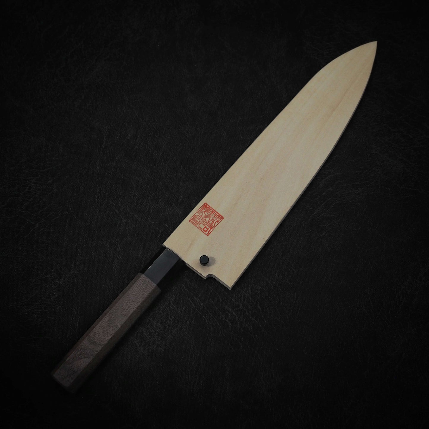 Yoshihiro kurouchi 230mm gyuto (with saya) - Zahocho Japanese Knives