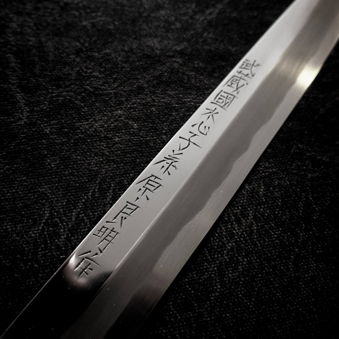 Yoshiaki Fujiwara (Kiyoshi Kato) 240mm yanagiba - Zahocho Japanese Knives