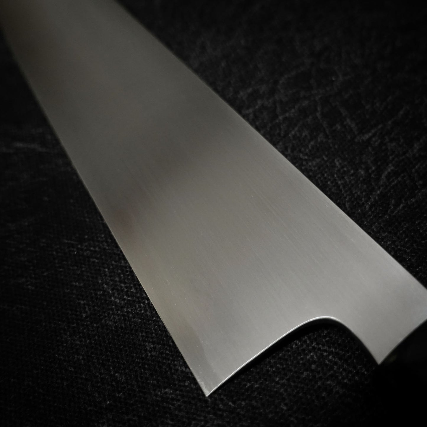 240mm Shigefusa kasumi wa-gyuto knife showing back side