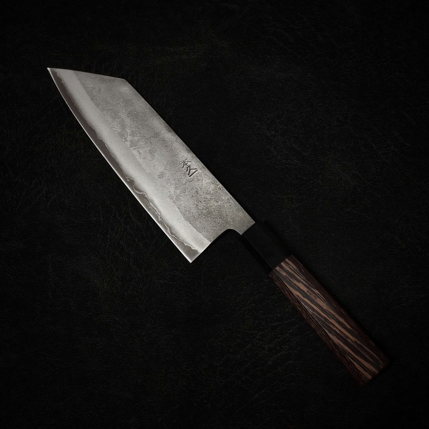 Motokyuuichi nashiji ginsan 180mm bunka - Zahocho Japanese Knives