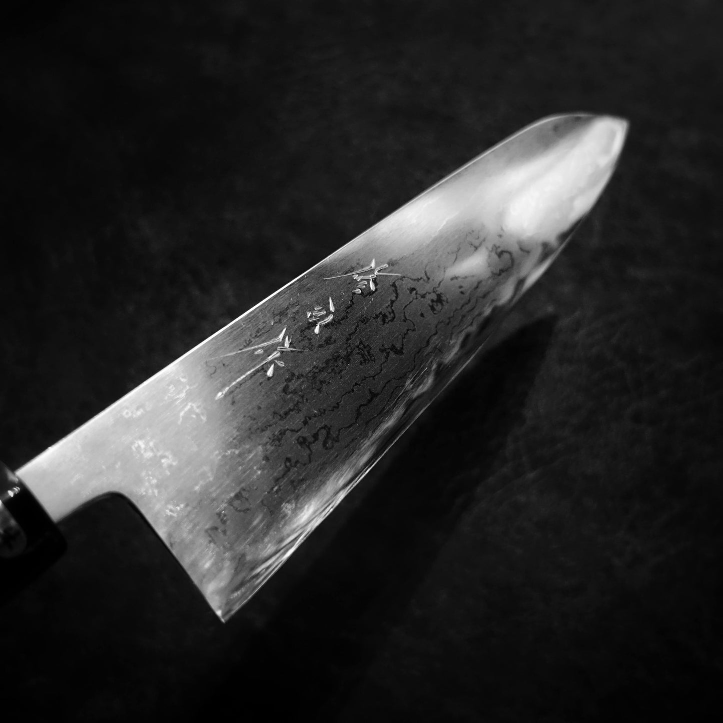 Toyama aogami #2 damascus 240mm gyuto - Zahocho Japanese Knives