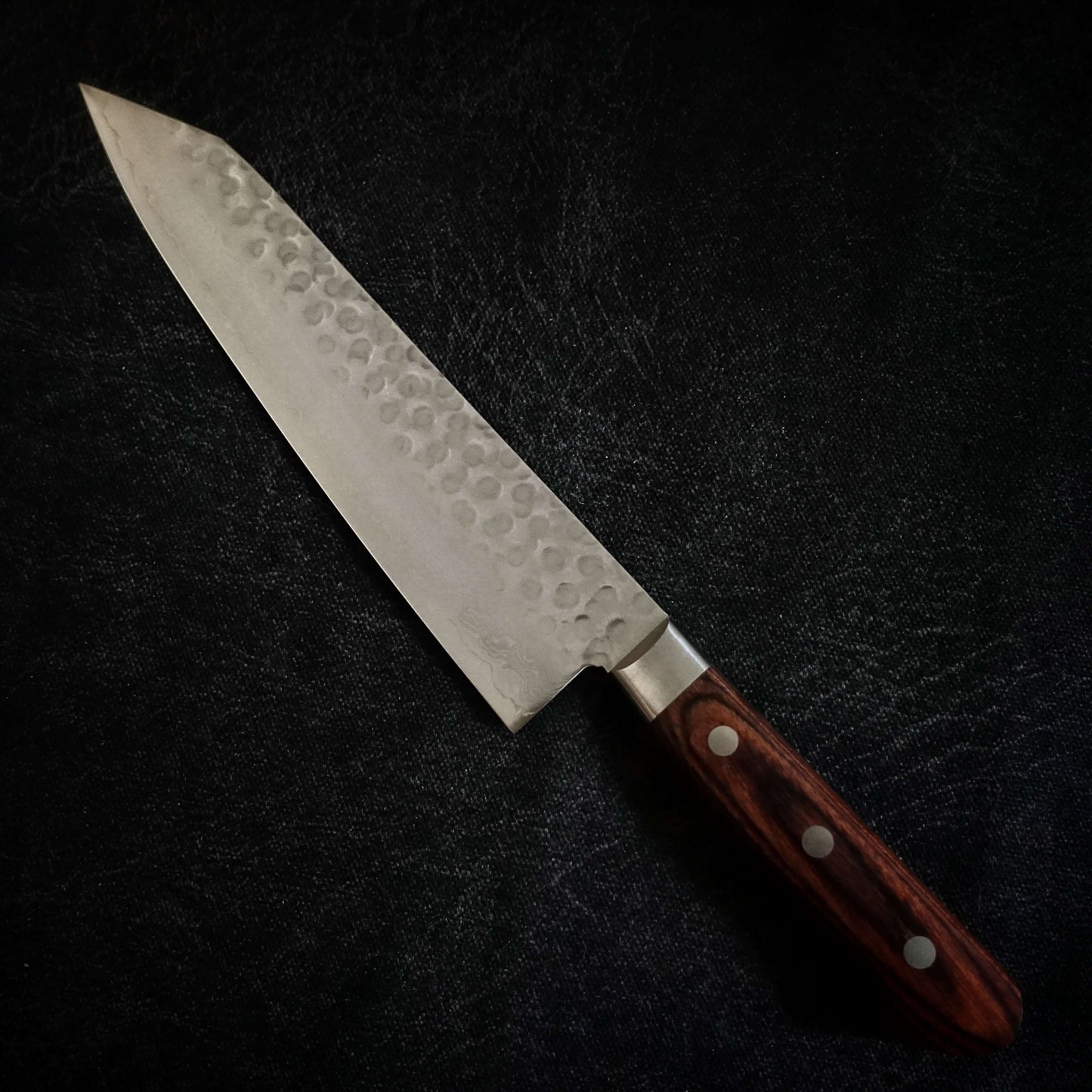 Yoshihiro tsuchime damascus VG10 210mm kiritsuke gyuto - Zahocho Japanese Knives