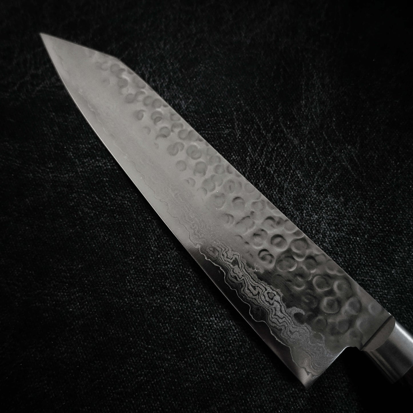 Yoshihiro tsuchime damascus VG10 210mm kiritsuke gyuto - Zahocho Japanese Knives