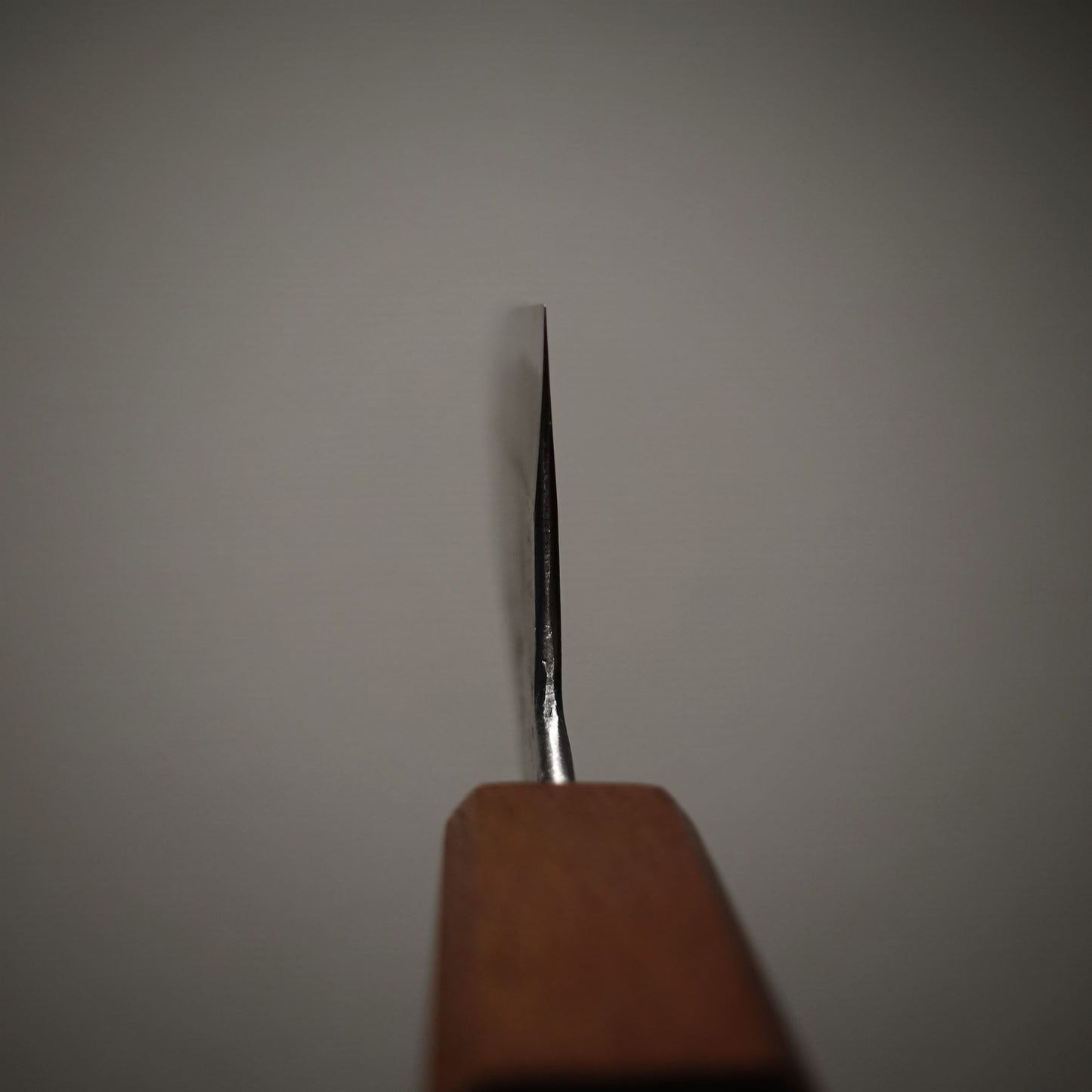 Shigeki Tanaka kurouchi aogami #2 165mm kiritsuke santoku - Zahocho Japanese Knives