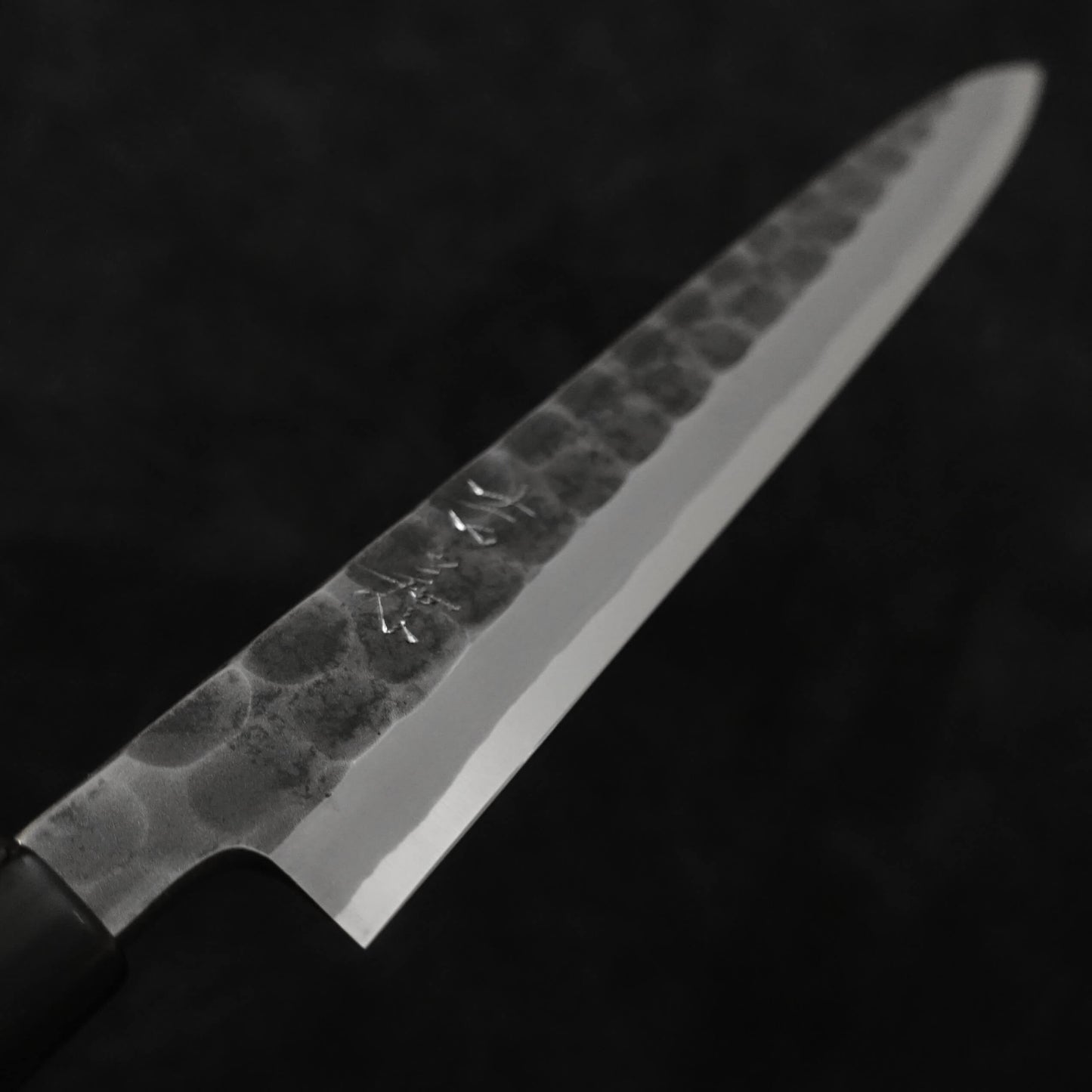 Yoshikane tsuchime kurouchi V2 270mm yanagiba - Zahocho Japanese Knives