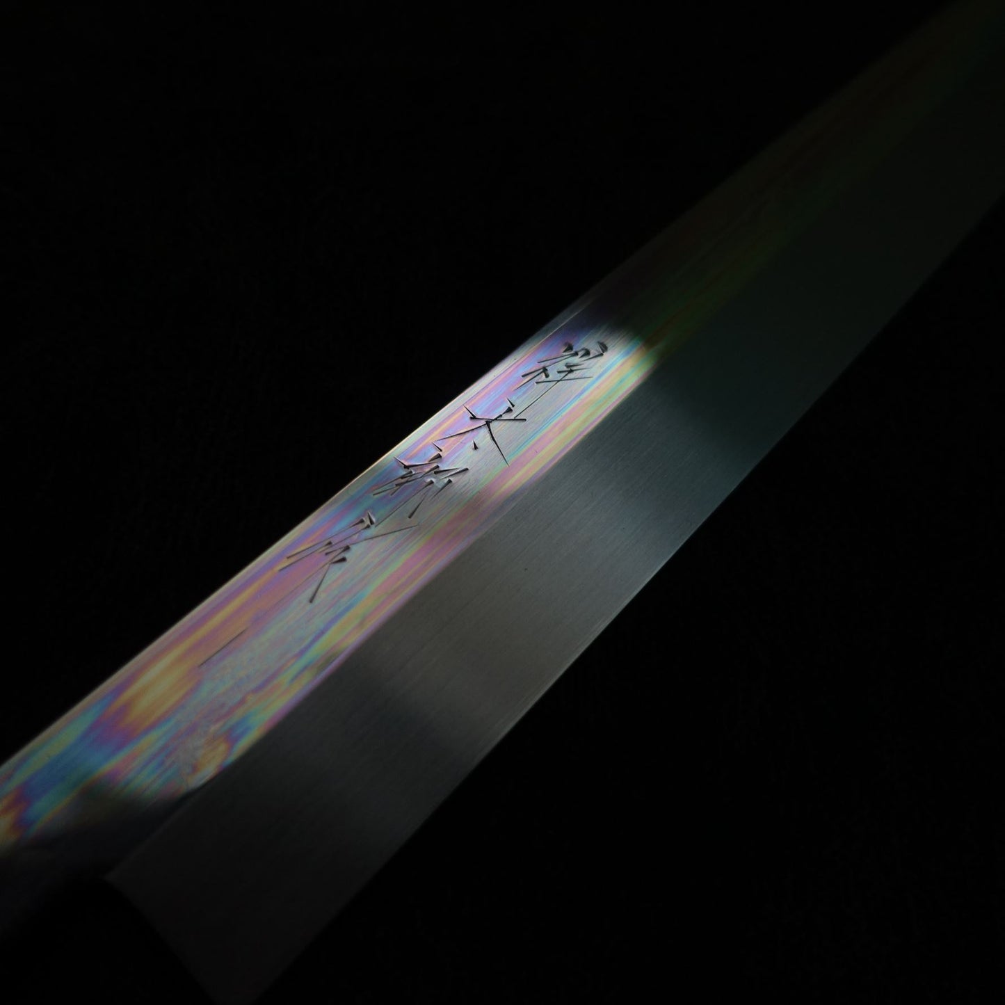 Yoshikazu Ikeda shirogami#3 300mm honyaki yanagiba - Zahocho Japanese Knives