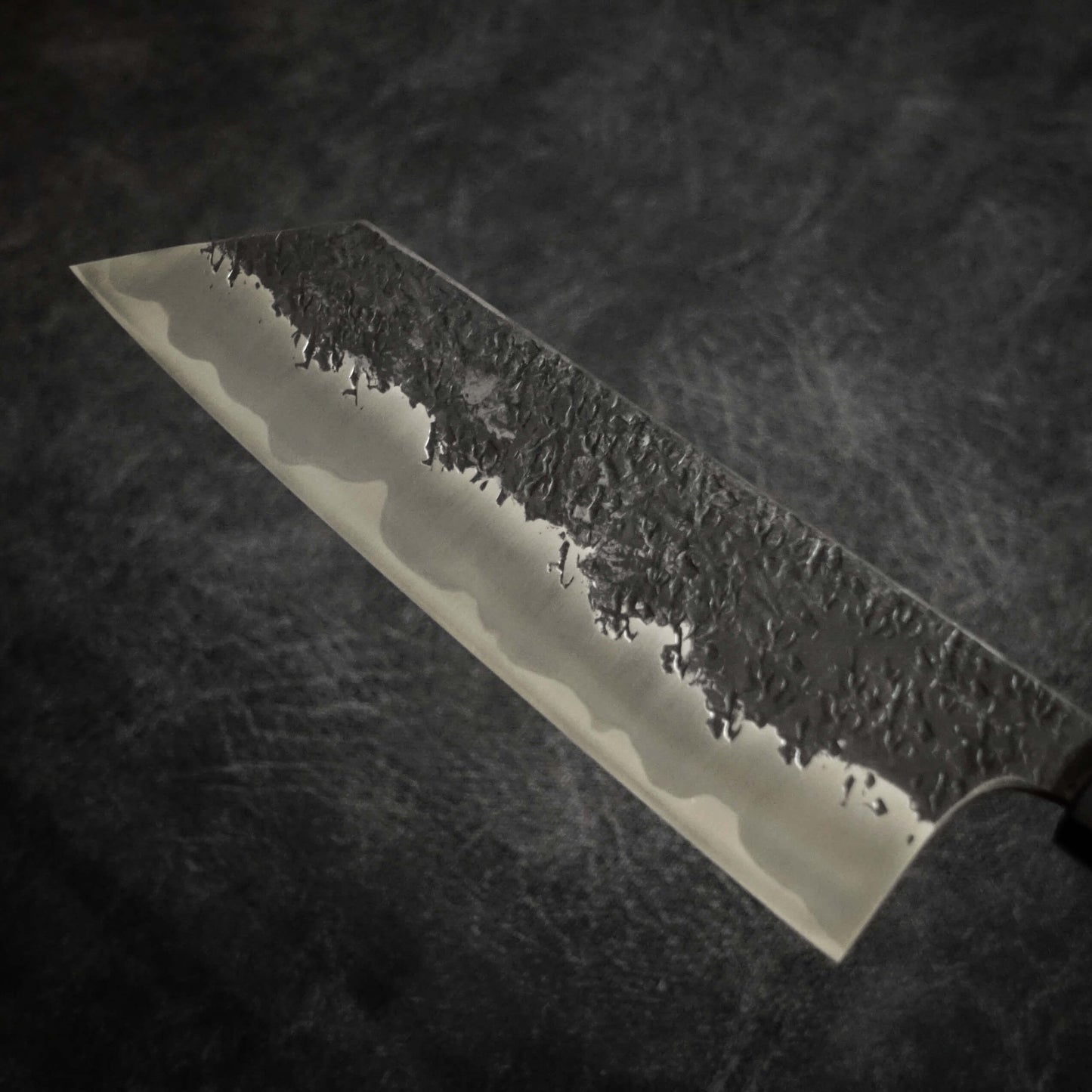 Kisuke x Zahocho tsuchime kurouchi aogami #2 180mm bunka (2020) - Zahocho Japanese Knives