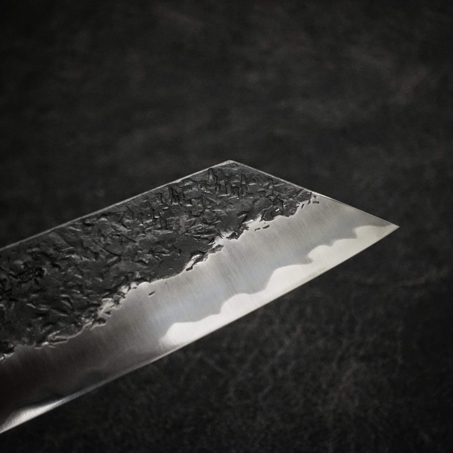 Kisuke x Zahocho tsuchime kurouchi aogami #2 180mm bunka (2020) - Zahocho Japanese Knives
