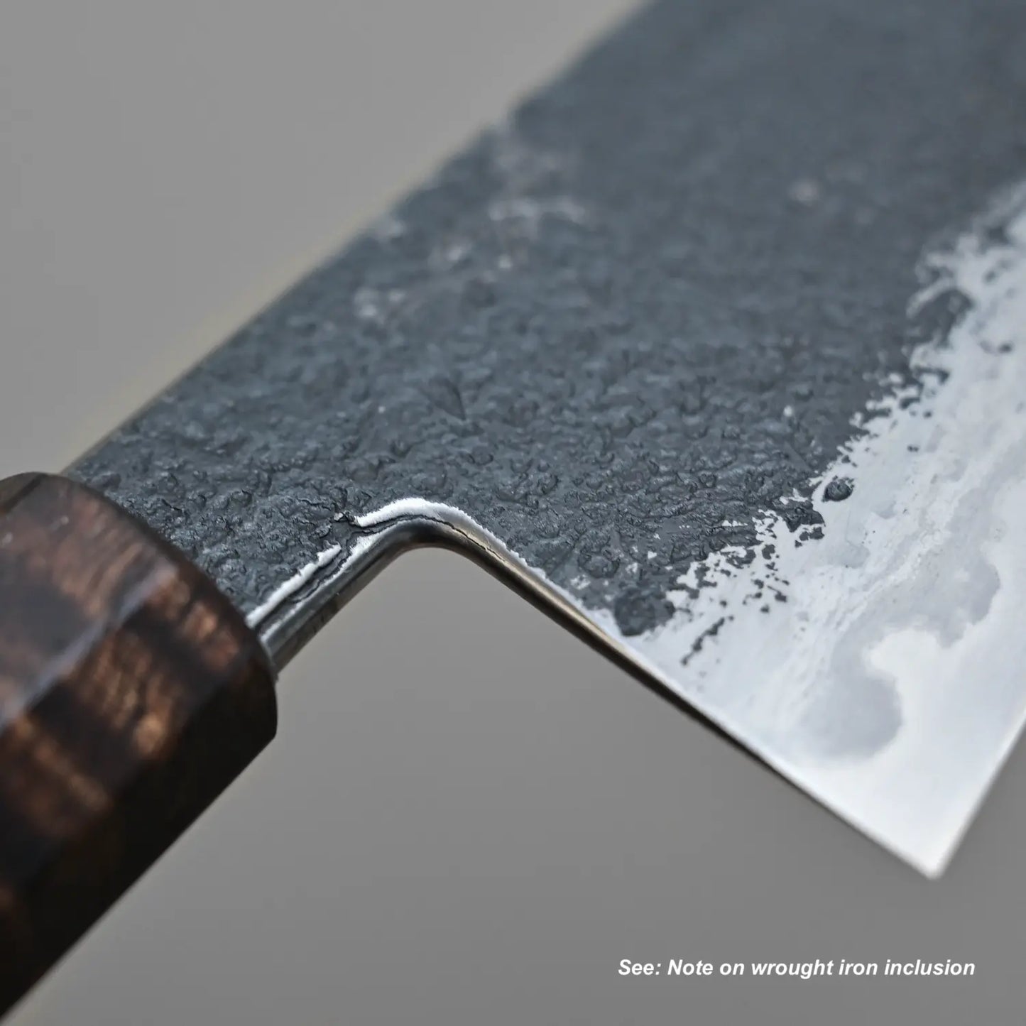 Krichbaum kurouchi wrought iron clad Apex Ultra gyuto 215x55