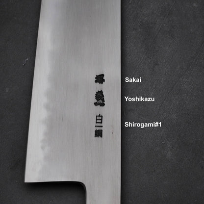 Yoshikazu Tanaka shirogami#1 gyuto 240mm