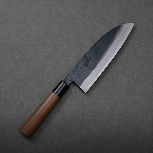 Daisuke Nishida kurouchi shirogami#1 santoku 180mm