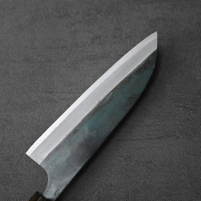 Hatsukokoro Kokugei kurouchi aogami#1 petty knife 120mm