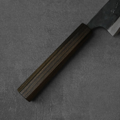 Hatsukokoro Kokugei kurouchi aogami#1 petty knife 120mm