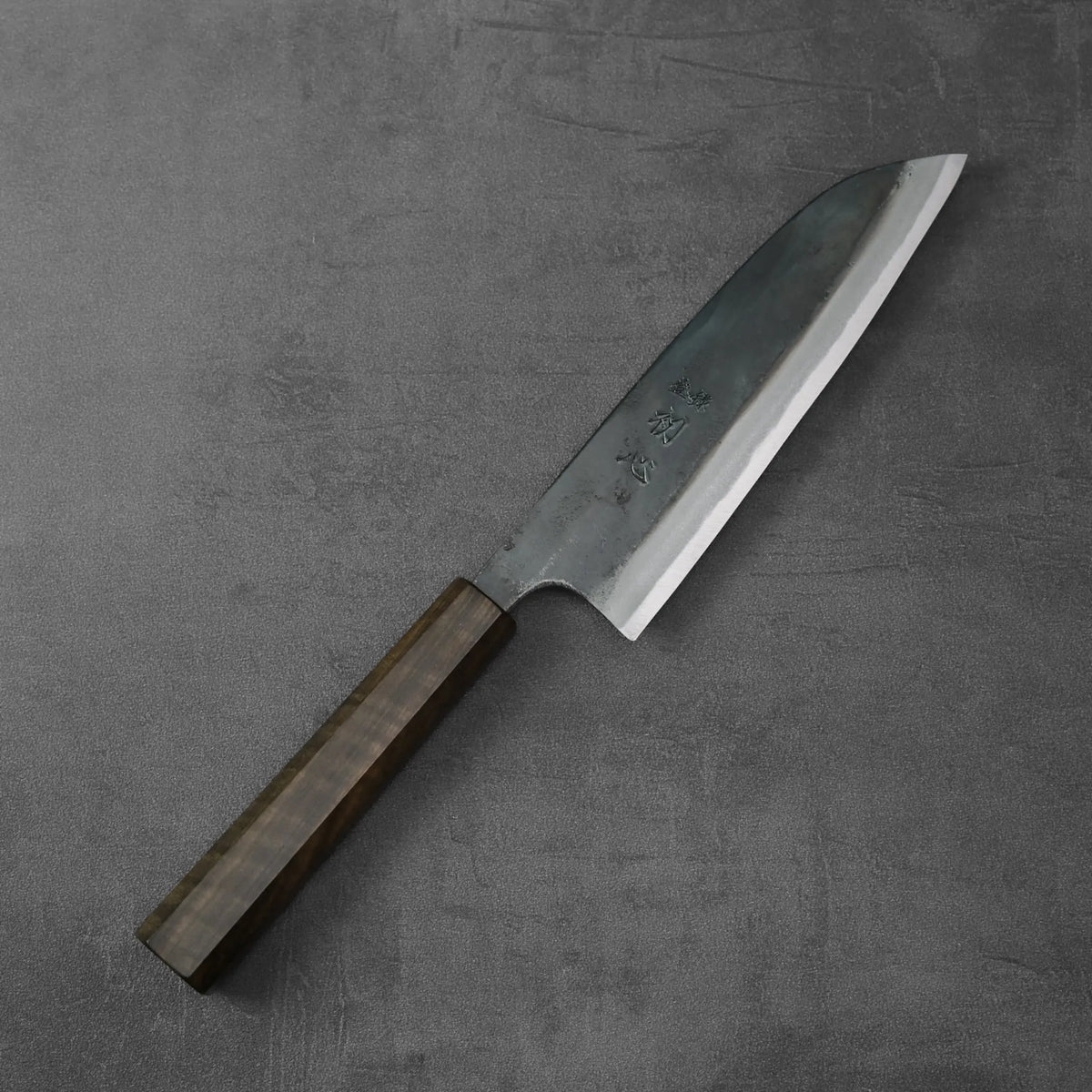 Hatsukokoro Kokugei kurouchi aogami#1 santoku 165mm