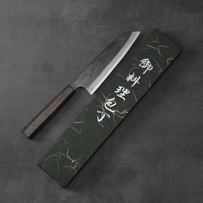 Hatsukokoro Kokugei kurouchi aogami#1 santoku 165mm