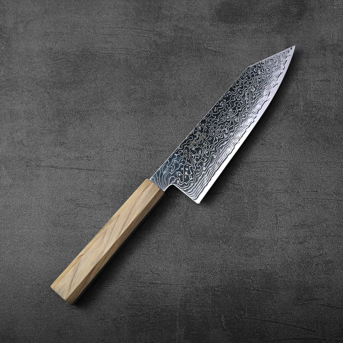 サンキ太郎 Hatsukokoro Ryuhyo SG2 damascus bunka 180mm – Zahocho Knives Tokyo
