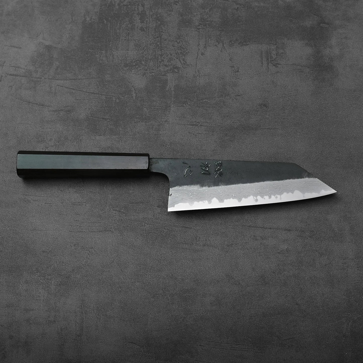 Hatsukokoro Shinkiro kurouchi damascus AS bunka 170mm