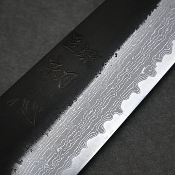 Shinkiro kurouchi damascus AS gyuto 210mm (8
