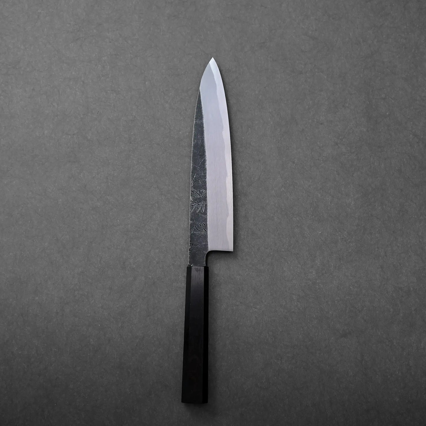 Hatsukokoro Shirasagi kurouchi aogami#2 single bevel gyuto 210mm