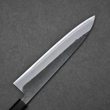 Yoshikane kurouchi nashiji shirogami#2 gyuto 210mm (8