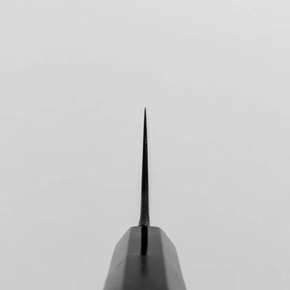 Choil shot of the gyuto knife