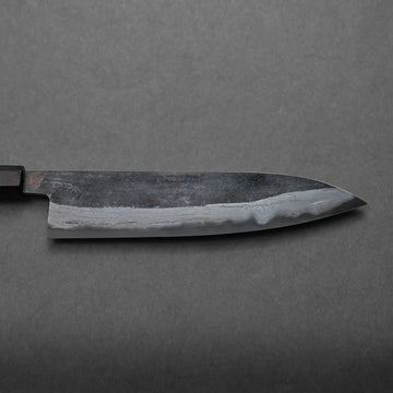 Miyazaki kurouchi wrought iron (rentetsu) aogami#2 gyuto 240mm