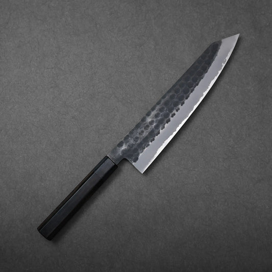 Mutsumi Hinoura tsuchime kurouchi AS kiritsuke gyuto 240mm