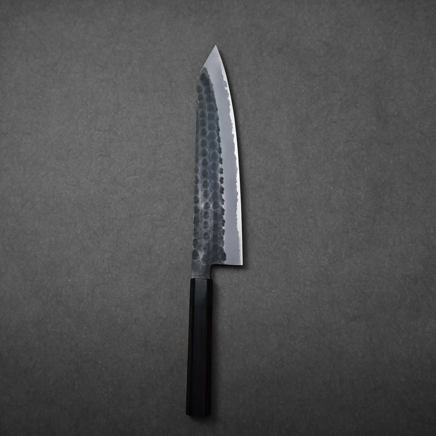 Mutsumi Hinoura tsuchime kurouchi AS kiritsuke gyuto 240mm