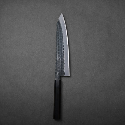 Mutsumi Hinoura tsuchime kurouchi AS kiritsuke gyuto 240mm