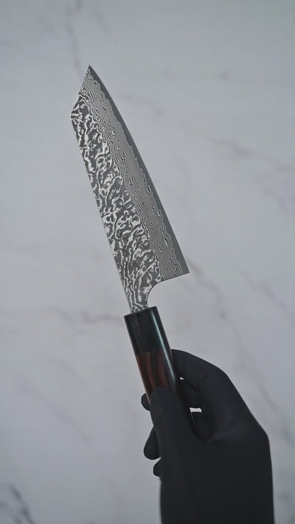 Yoshimi Kato VG10 damascus bunka 170