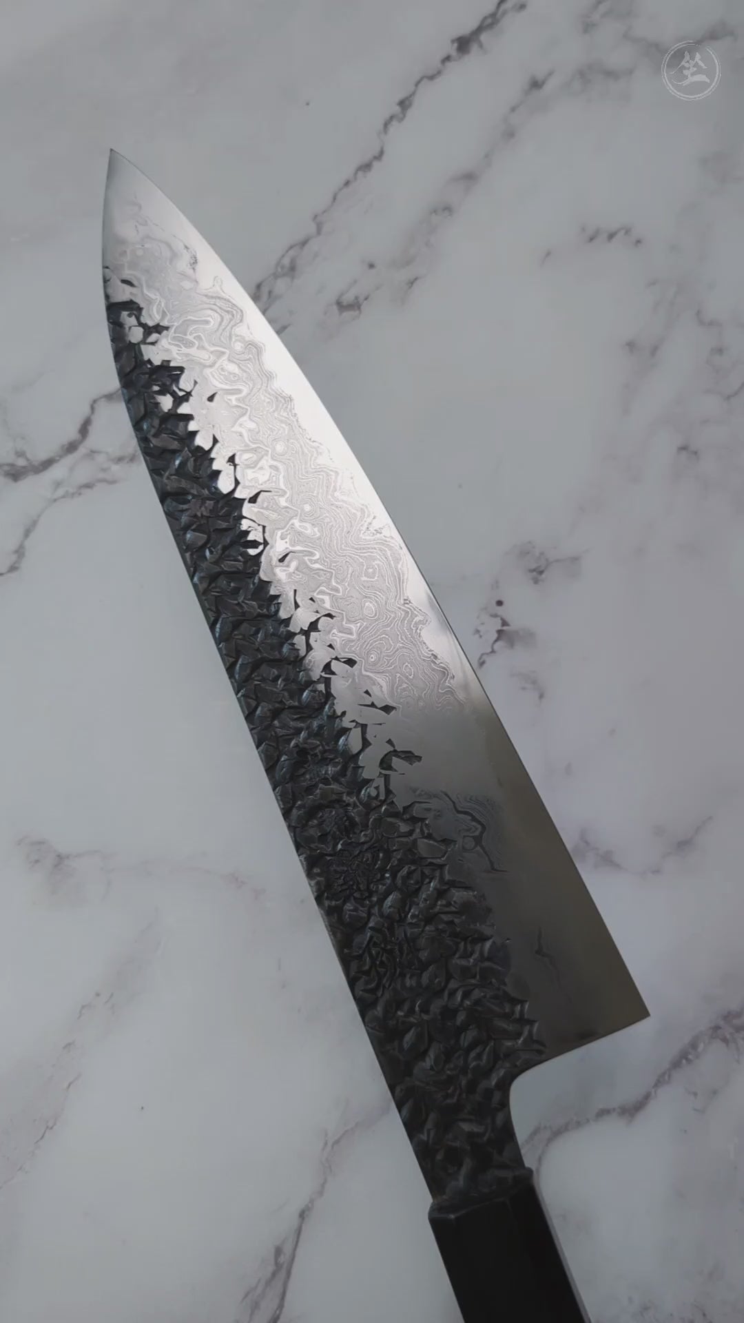 KISUKE MANAKA 間中 ENN 青一鋼 ダマスカス 牛刀 240mm Gyuto (Chef's Knife) Manaka Hamono Kisuke 【ENN】Blue Steel
