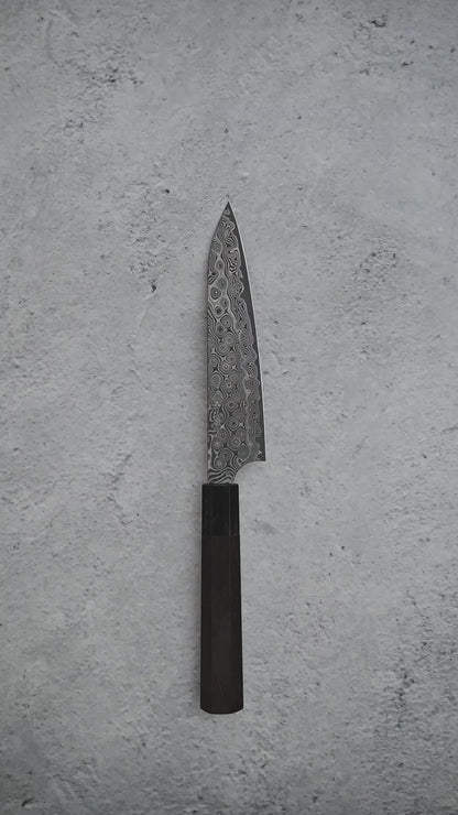 Nigara Anmon SG2 damascus petty knife 150mm