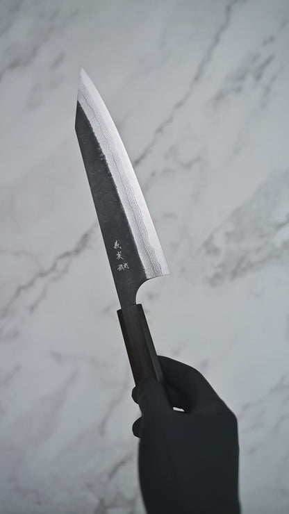 Yoshimi Kato kurouchi damascus AS kiritsuke gyuto 210mm