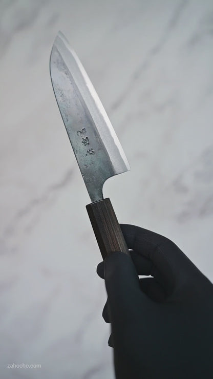 Hatsukokoro Kokugei kurouchi aogami#1 petty knife 120mm