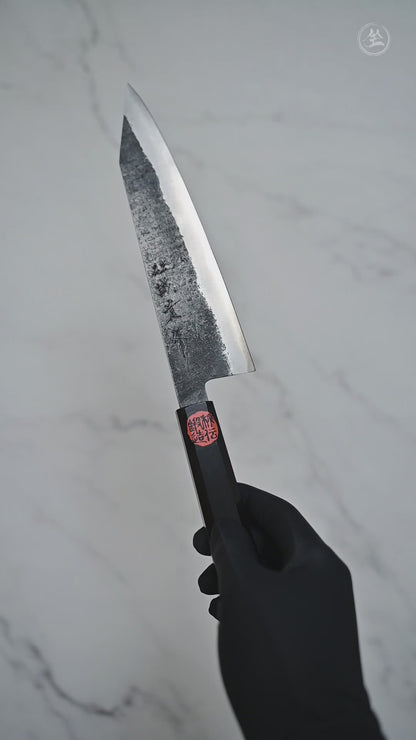 Shigeki Tanaka tsuchime kurouchi aogami#2 kiritsuke gyuto 210mm