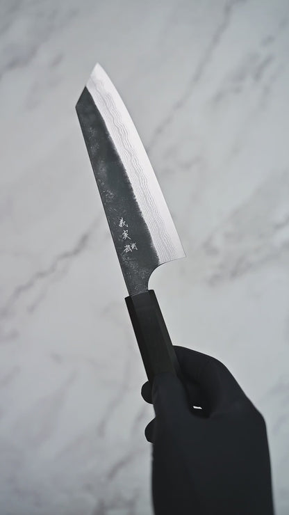 Yoshimi Kato kurouchi damascus AS bunka 170mm
