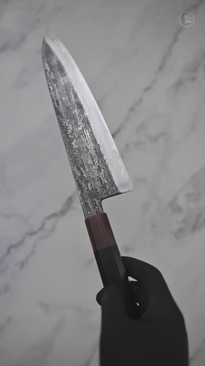 Yamada rentetsu aogami#1 extra tall gyuto 240x58mm