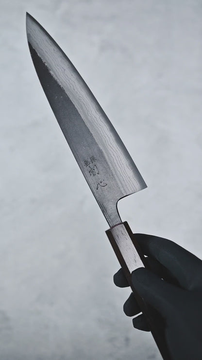 Hatsukokoro Kumokage kurouchi damascus aogami#2 gyuto 210mm