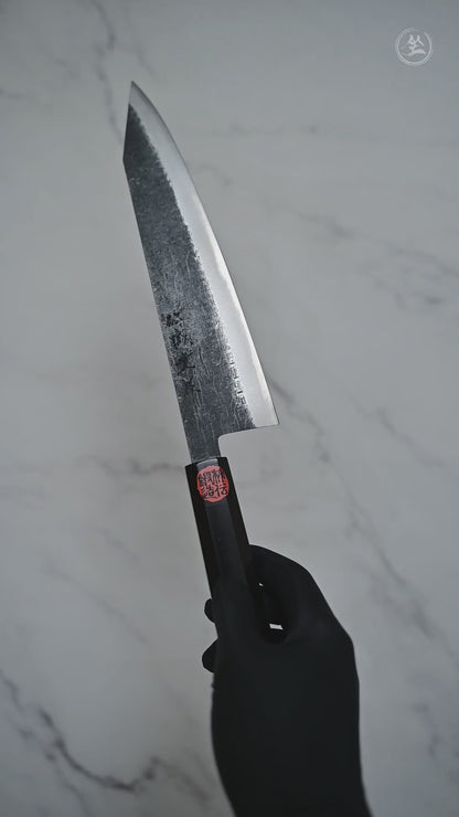 Shigeki Tanaka tsuchime kurouchi aogami#2 kiritsuke gyuto 240mm