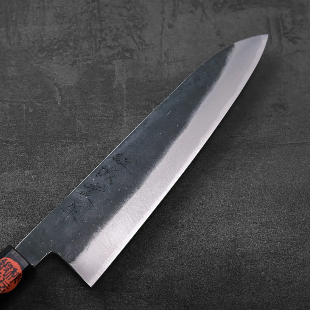 Shigeki Tanaka kurouchi aogami#2 gyuto 180mm – Zahocho Knives Tokyo