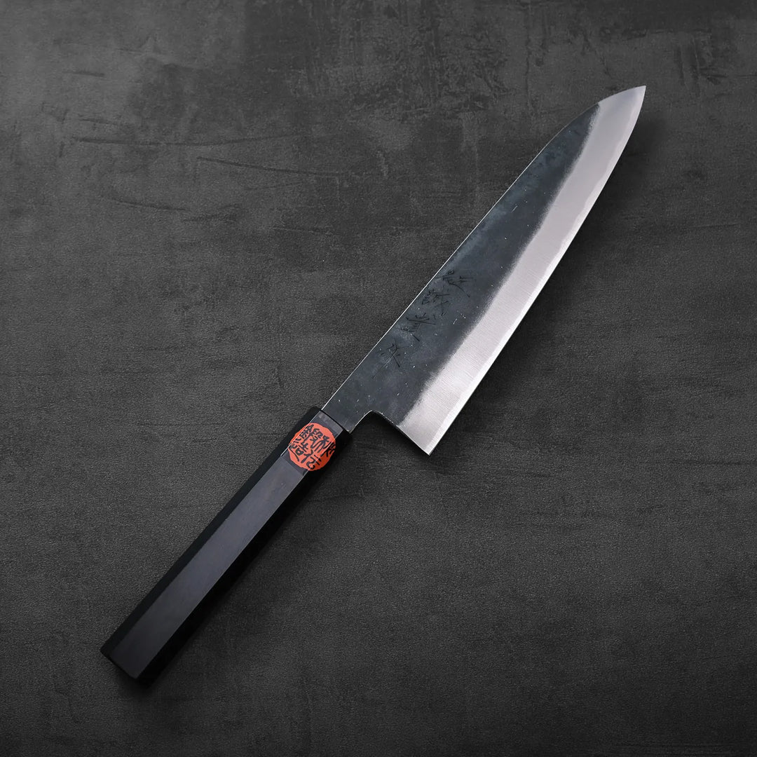 Shigeki Tanaka kurouchi aogami#2 gyuto 180mm – Zahocho Knives Tokyo